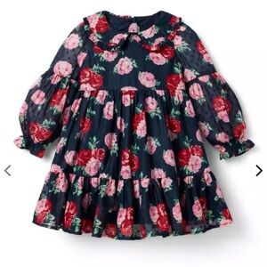 Janie and Jack The Rose Dot Dres